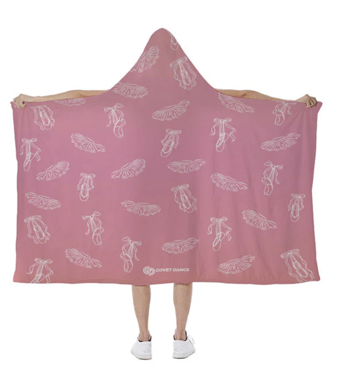POINTE SHOES &amp; TUTUS BLANKET (COV-HB -PSNT)