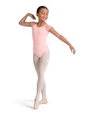 KALEIDOSCOPE MESH CAP SLEEVE LEOTARD (M-20004C)