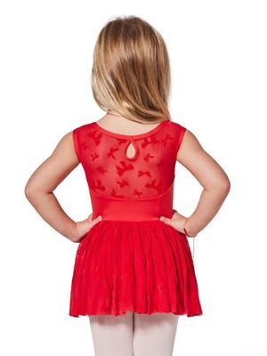 CHILD "BRAVA" CAP SLEEVE DRESS (C-F12428C)
