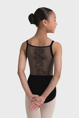 &quot;KIK&quot; EMBROIDERED CAMISOLE LEOTARD (B-CL70005)