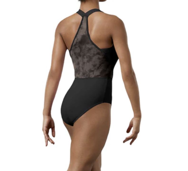LEO TANK MARBLE BACK (M-2181LM), Color: BLACK, Size: P