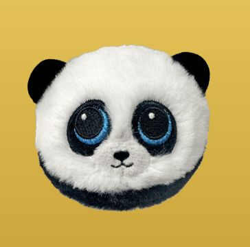 BEANIE BOUNCER &quot;CHECKERS&quot; THE PANDA