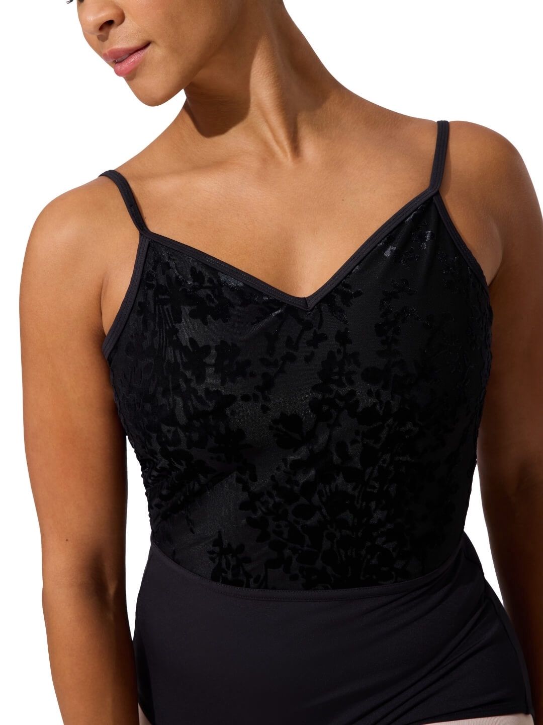 ARRIVING AUGUST 2026 - CAMI LEO VELVET &quot;POIRET&quot; ADULT (C-F12700W), Color: BLACK, Size: XS