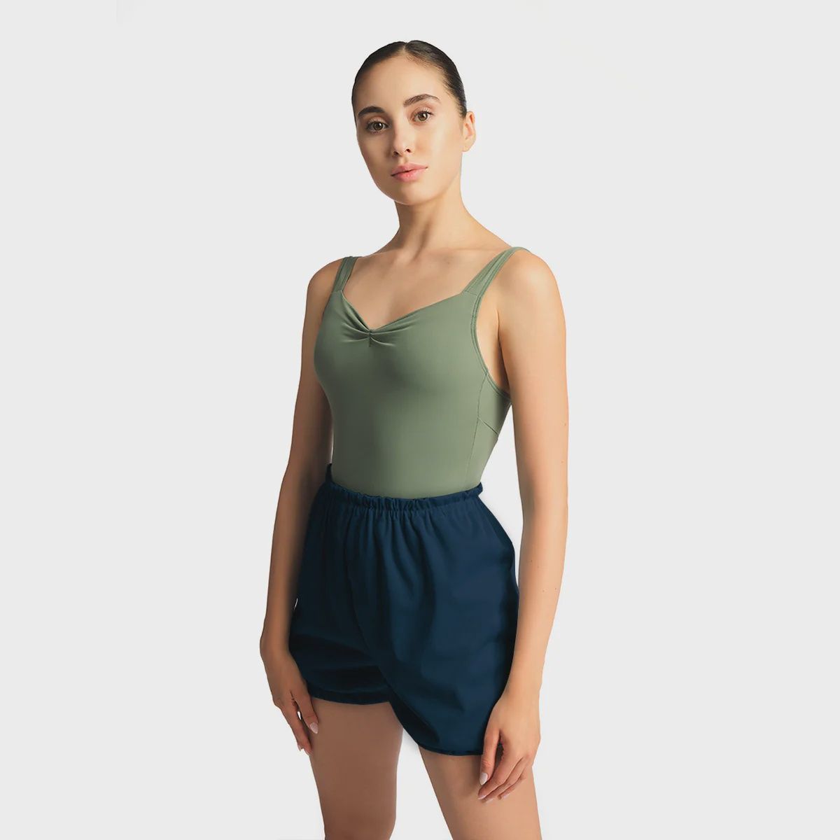 SHORT KNEE LENGTH W/SAUNA EFFECT (N-BAE), Color: BLACK, Size: 12_13