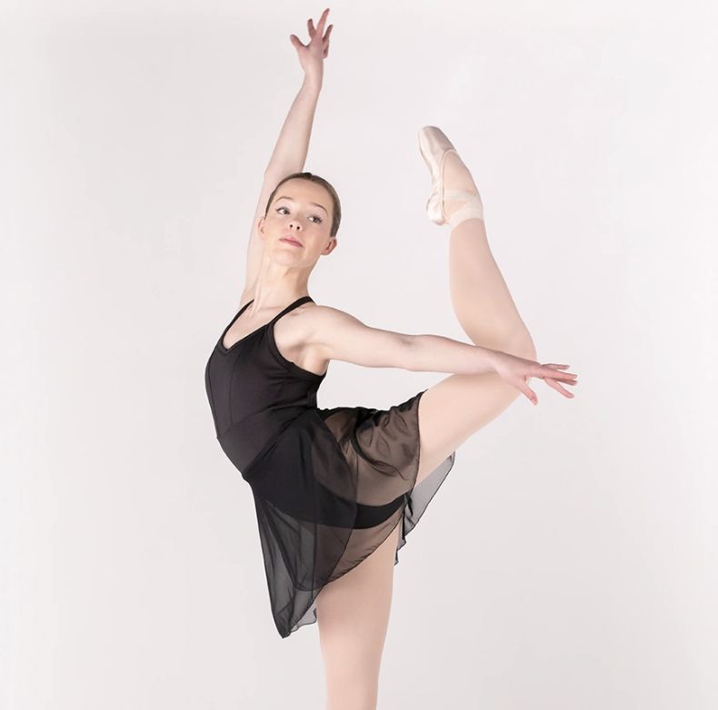 WIDE STRAP CAMI LEOTARD (E-44493), Color: BLACK, Size: XS