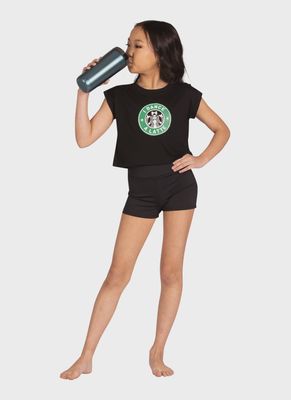"I DANCE A LATTE" CHILD T-SHIRT (D-25316C)