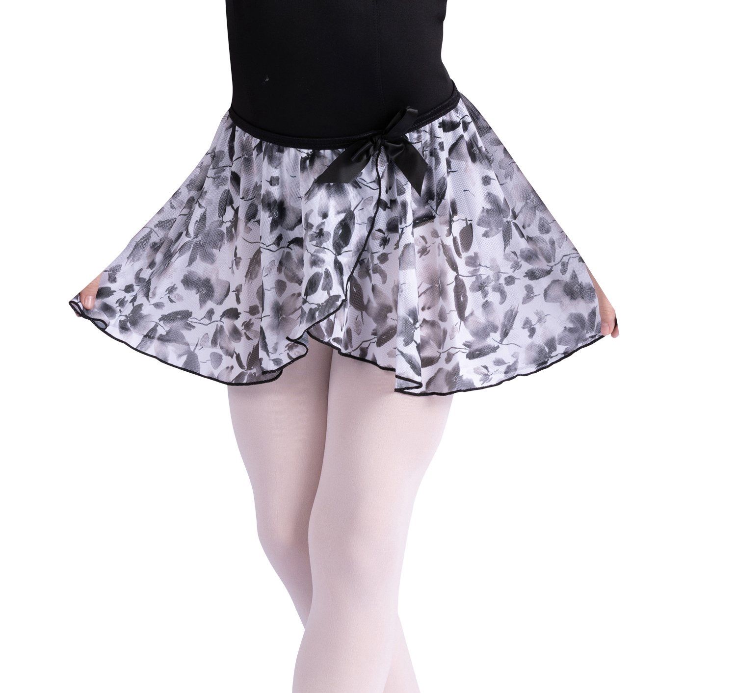 PULL-ON SKIRT CHILD "MEADOW" (D-26407C), Color: BLACK, Size: T/S