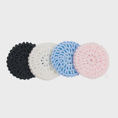 HAND CROCHETED BUN COVER (E-272)