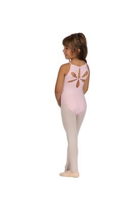 "DAISY" CAMI LEO WITH FLOWER CUTOUT BACK (D-2425C)