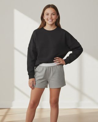 SPIRIT SHORT CHILD ROLL-DOWN WAIST (BC-BY6504)