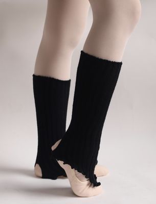 CHILD'S RUFFLED EDGE STIRRUP-14" LONG LEG WARMER (PFP-LWC1)