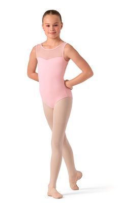 "JUNIPER" SCOOP NECK TANK LEOTARD (B-CL50021)