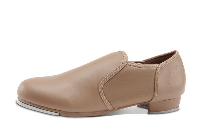 SLIP ON TAP "BELLA" ADULT (DM-953), Color: TAN, Size: 4