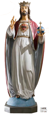 HEILIG HART - CHRISTUS KONING 155 cm
