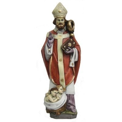 Nicolaas 30 cm Franse Steen - Niklaas - Nikolaas -