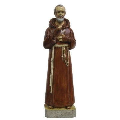 Pater Pio 30 cm Franse Steen