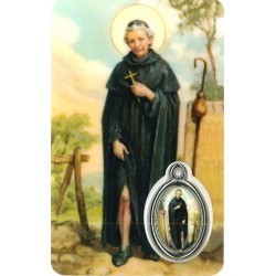Peregrinus met Medaille en Gebed