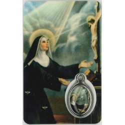 Rita met Medaille en Gebed