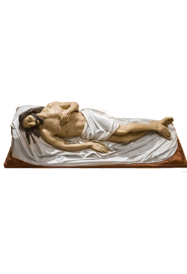 Liggende Christus 180 cm