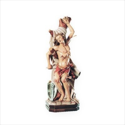 Sebastiaan 25 cm   Houtsnijwerk