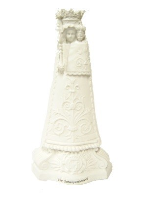 Onze Lieve Vrouw Scherpenheuvel 25 cm WIT