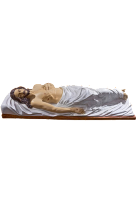 Liggende Christus 140 cm