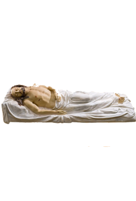 Liggende Christus 130 cm