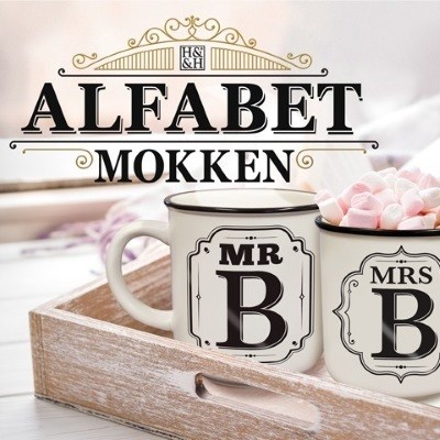 Alfabet Mokken - KIES UW LETTER- "MR"