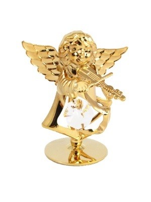 ENGEL  Swarovski® Crystals - 24 K Verguld