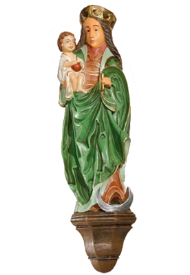 Relief Onze-Lieve-Vrouw met Kind 38cm Relief Onze-Lieve-Vrouw met Kind 38cm