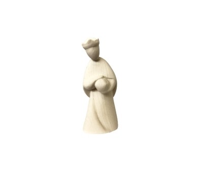 Koning &quot;Stella-set 14 cm naturel hout&quot;