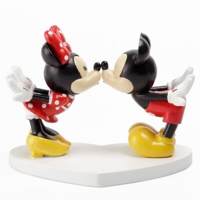 Beeldje Disney Minnie en Mickey Mouse
