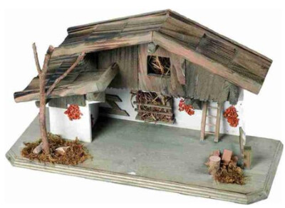 Kerststal 37 x15 x20 cm
