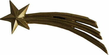 Ster 12 cm - komeet -