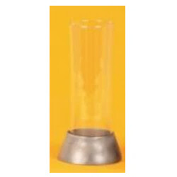 Glas voor kaars 28 cm - Noveenglas - Godslamp -