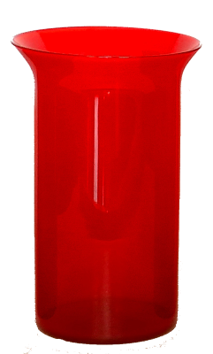 Glas voor kaars 16 cm - Godslamp -