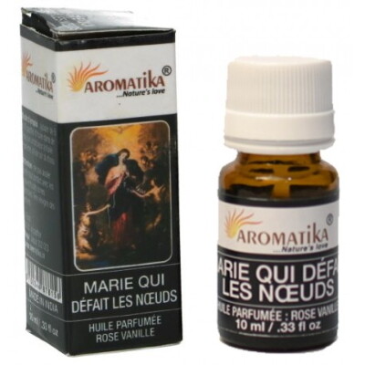 Geurolie 10 ml -ROZE VANILLE- Olv Knopen