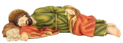 Jozef Slapend 13 cm