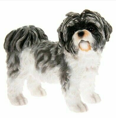 Shih Tzu  grijs 10 x 5 x 8 cm