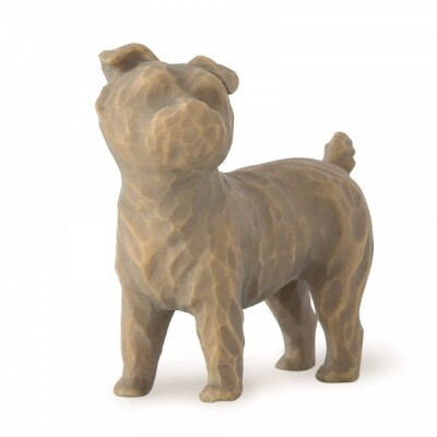 Love my Dog (small, standing) 5 cm