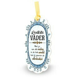 Vader - Kleurrijke Tegeltjes