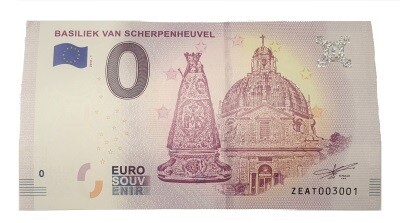 Euro Biljet Scherpenheuvel