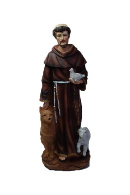 Beeld Franciscus 12 cm