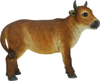 Os staand 37 cm voor 40-45 cm figuren Os staand 37 cm voor 40-45 cm figuren