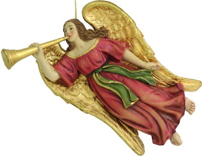 Engel ( hangen ) 9 cm voor 9-11 cm figuren