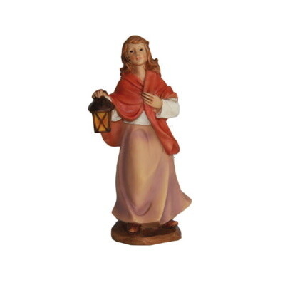 Herderin 14 cm voor figuren van 15 cm Herderin 14 cm voor figuren van 15 cm