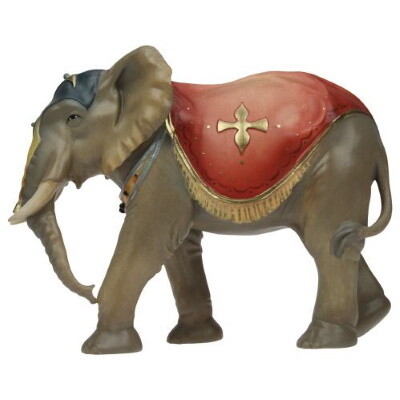 Olifant voor 15 cm figuren gekleurd