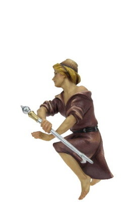 Olifantdrijver voor 15 cm figuren gekleurd