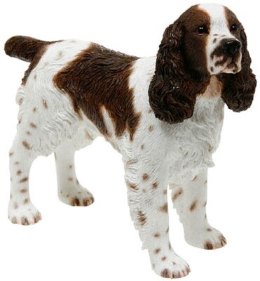 Springer Spaniel bruin 14 cm