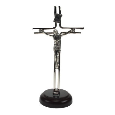 Kruis staand in METAAL 22 cm